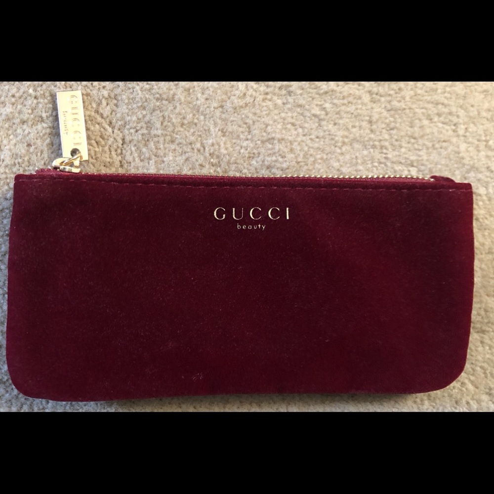 gucci beauty makeup/cosmetics bag
